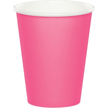 9 oz Hot & Cold Cups - Candy Pink