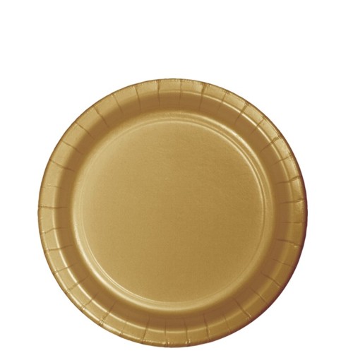 Lunch Plate - Gold - 7 in.