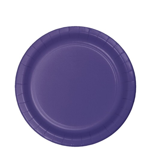 7 in. Lunch Plate - Purple - 7 in.
