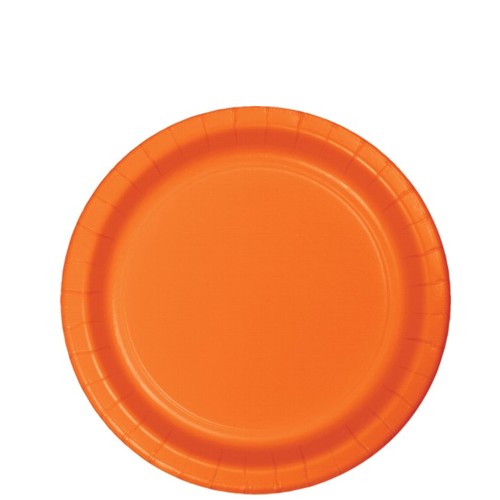 7 in. Lunch Plate - Orange