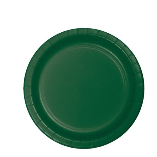 7 in. Lunch Plate - Hunter Green