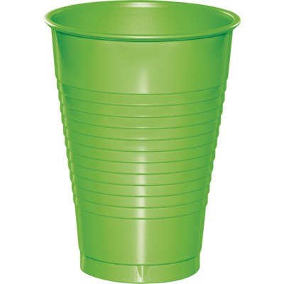 16 oz Plastic Cups - Lime