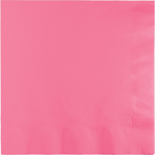 Group  Beverage Napkins, Candy Pink - 20 per Case - Case of 12