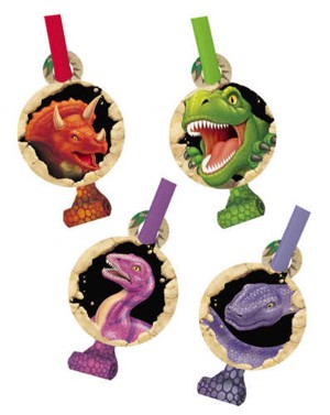 Picture of Hoffmaster Group 025012 Dino Blast Blowouts with Medallion - 8 per Case - Case of 6