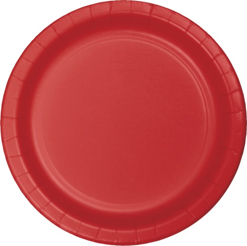 7 in. Lunch Plate - Classic Red