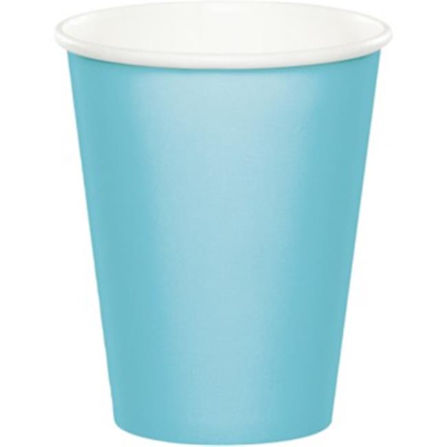 Hoffmaster Group 56157B 9 oz Hot & Cold Cups Pastel Blue - 24 per Case - Case...