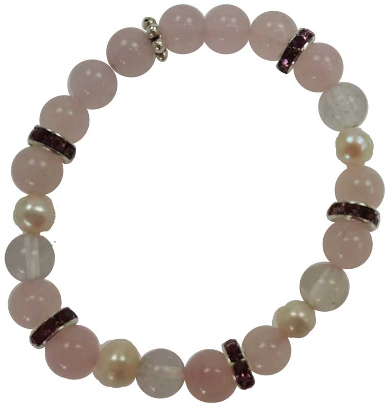 8mm Rose Quartz Bracelet