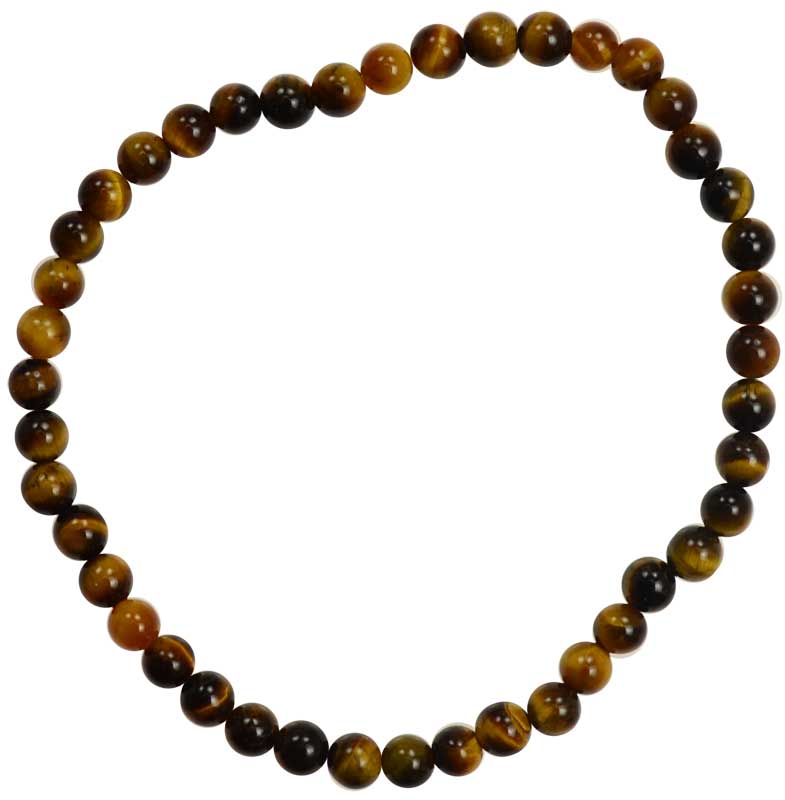 4 mm Tiger Eye Stretch Bracelet