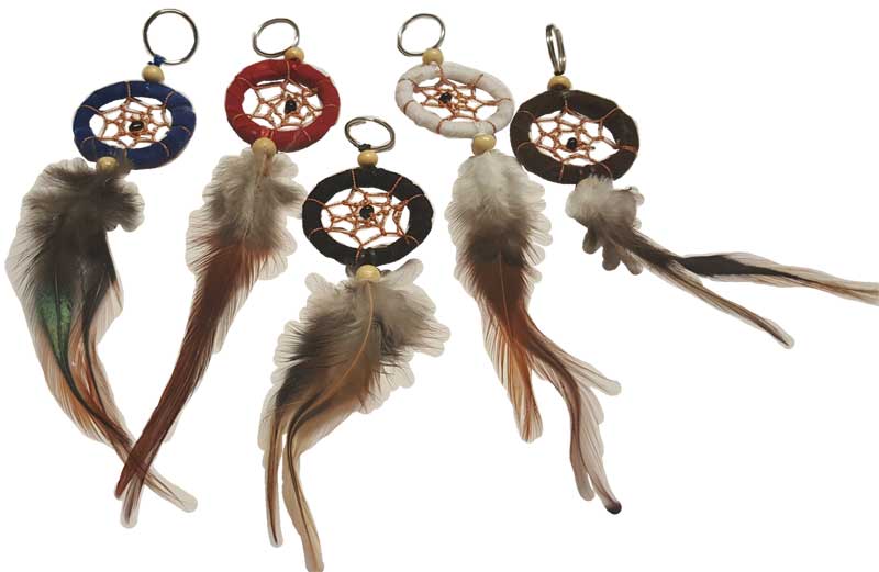 Picture of AzureGreen JDCMC01 Dream Catcher Key Chain&#44; Mixed Color