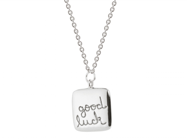 Picture of Fronay Collection 211511 Sterling Silver Good Luck Charm Necklace&#44; 15.5 in.