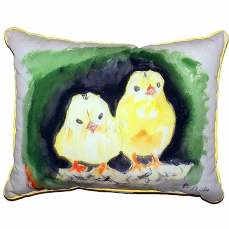 Chicks Large Indoor & Outdoor Pillow