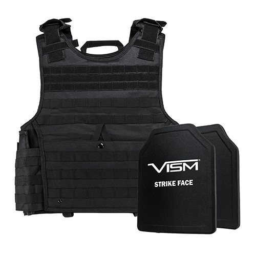 BPCVPCVXL2963B-A Expert Carrier with 10 x 12 in. SCH PE Hard Plates, Black