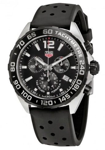 Picture of Tag Heuer CAZ1010.FT8024 Formula 1 Chronograph Rubber Mens Watch