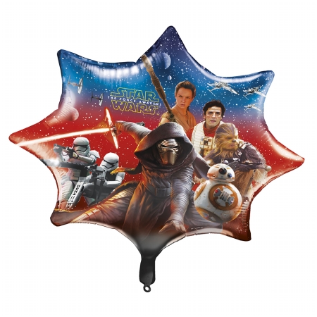 Picture of Star Wars 30342015 Star Wars The Force Awakens 28 Foil Party Balloon