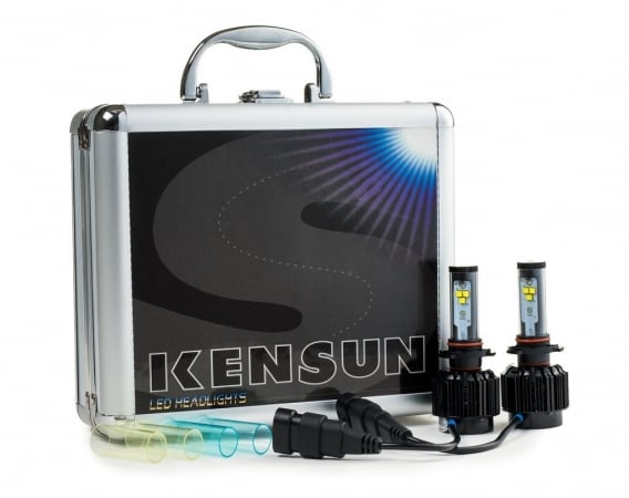 Picture of Kensun Kensun-LED-9006-30W Car LED Headlight Bulbs Conversion Kit with Cree Chips - 30W