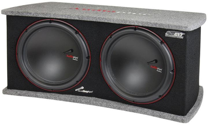 SCY  Audiopipe 12 in. Dual Sealed Box