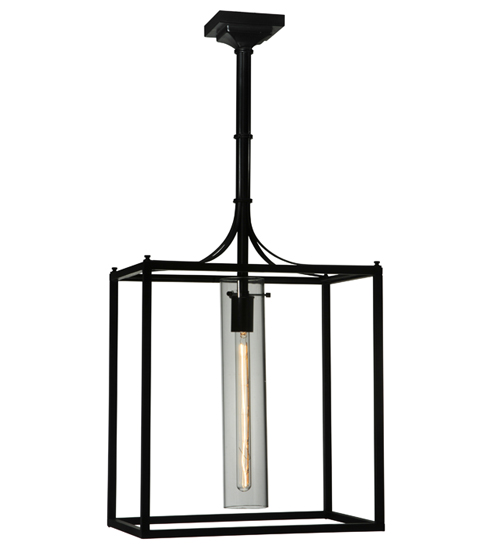 131906 16 in. Kitzi Cylinder Oblong Pendant