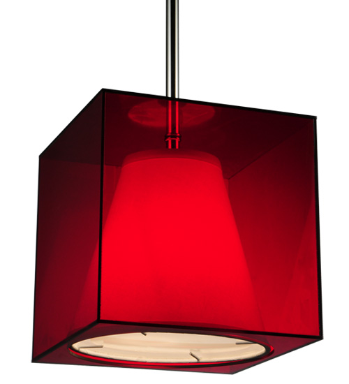 135908 8 in. Square Cube Mini Pendant
