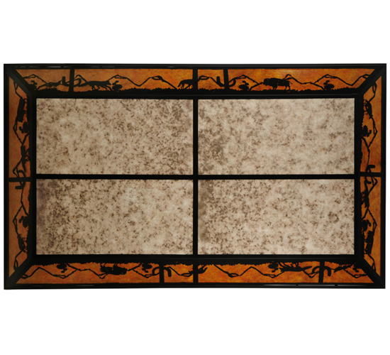136280 57.5 in. Duke Diffuser, Black & Amber Mica & Silver Mica