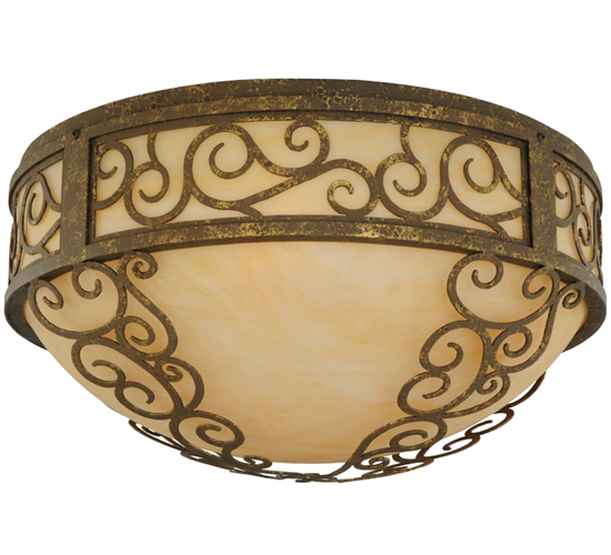 137511 21 in. Lilliana Flushmount