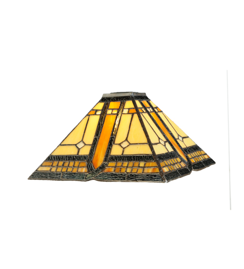137958 14 in. Sierra Prairie Mission Shade