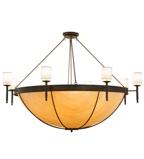 139591 85 in. Alysia 16 Light Semi-Flushmount