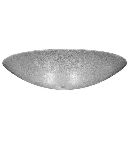 29.5 in. Metro Fusion Glass Bowl, Textured Clear