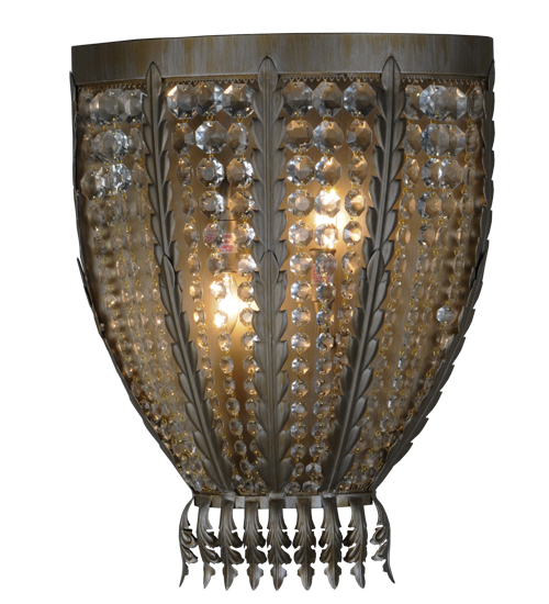143450 16.5 in. Chrisanne with Crystals Wall Sconce