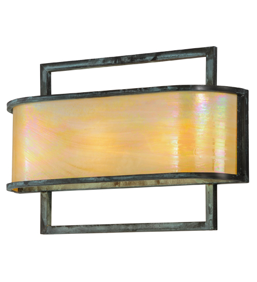 145041 24 in. Faja Wall Sconce, Bai Verdi
