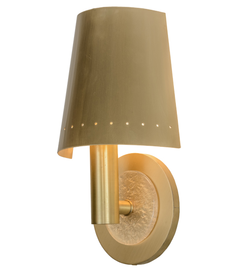 153358 7.5 in. Zarzuela Wall Sconce, Satin Brass