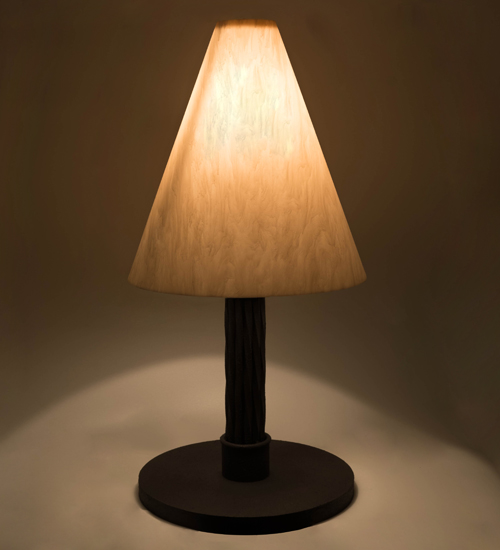 157568 17 in. Cone Mosset Table Lamp