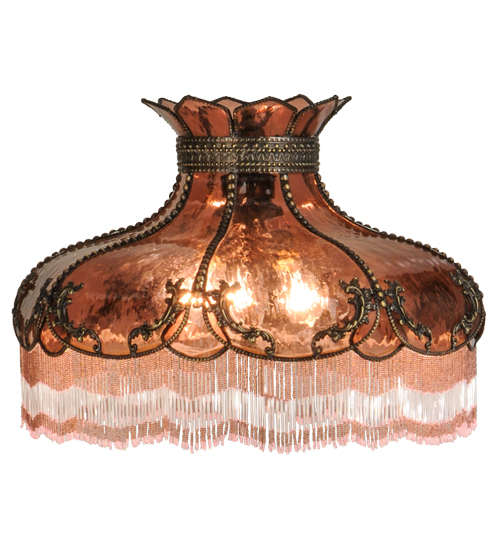 149639 23 in. Elizabeth with Fringe Shade