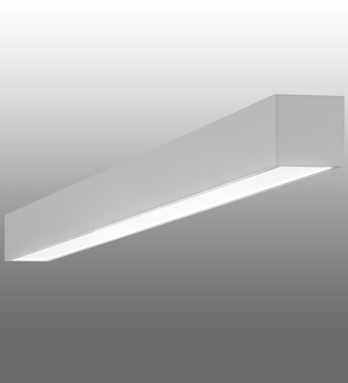 84 x 4 in. Wall Washer Sconce, White & White Acrylic Sb In