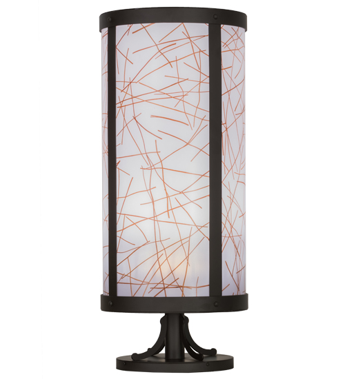 15 in. Cilindro Veritas Pier Mount, Oil Rubbed Bronze