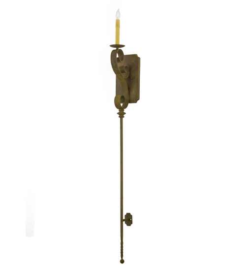 6 in. Cipriana Wall Sconce, Organic Rust