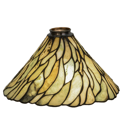 12 in. Willow Jadestone Shade - Sfj 59J - Arts & Crafts