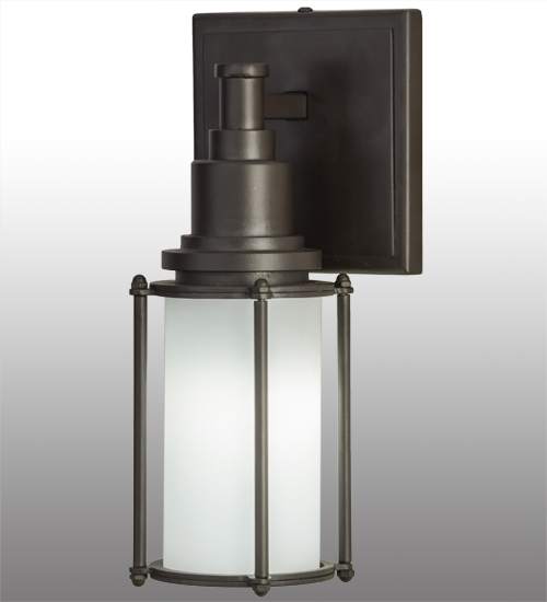 5 in. Kepler Wall Sconce, Oil Rubbed Bronze & Opal Glass