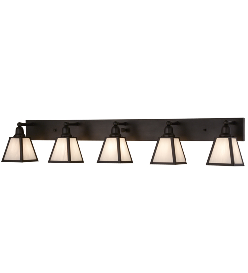 58 in. Mission Prime 5 Light Vanity