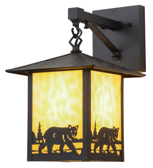 159118 9 in. Seneca Bear Creek Hanging Wall Sconce