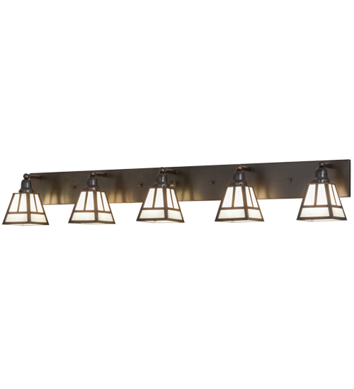 159292 64 in. T Mission 5 Light Vanity Light