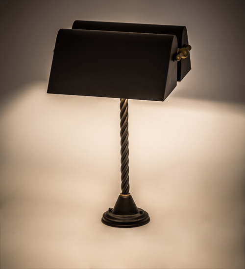 21 in. Belmont Bankers Lamp