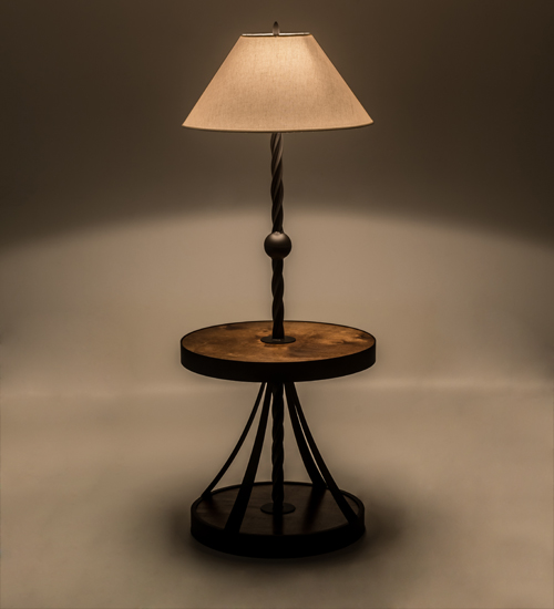 165145 58 in. Achse Floor Lamp, Oil Rubbed Bronze