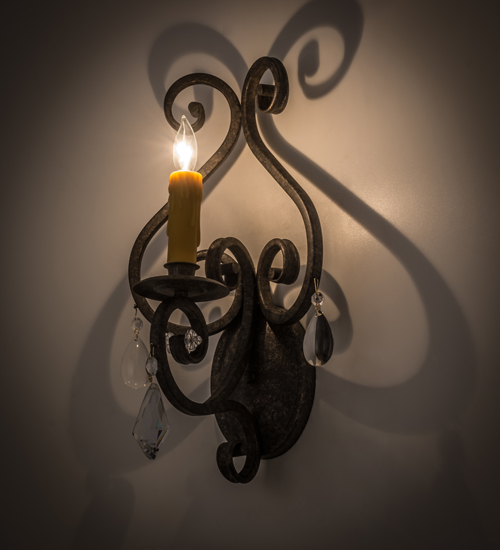 11 in. Gia Wall Sconce, Golden Bronze