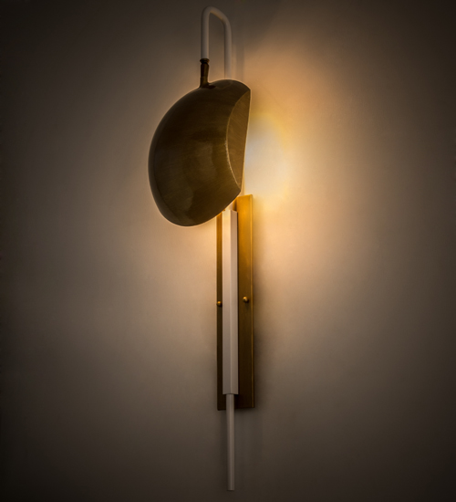 8 in. Muschel Adjustable LED Wall Sconce, Gultch Hotel