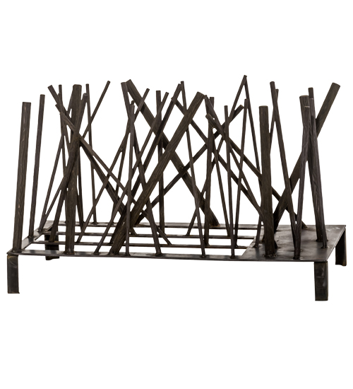 26 in. Branches Fireplace Decor, Wrought Iron