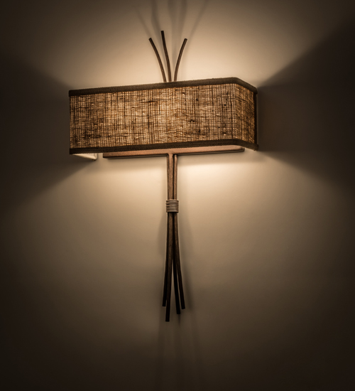 172402 14 in. Ramus Wall Sconce, Cafe Noir