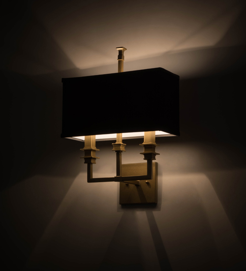 13 in. Urbanite Wall Sconce, Gold Metallic High Gloss 3Gpm