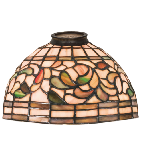 10988 8 in. Tiffany Turning Leaf Shade, Bapa 59R