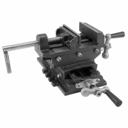 Picture of  CB16893 6 in. Cross Drill Press Vise X-Y Clamp Machine Slide Metal Milling 2 Way Heavy Duty