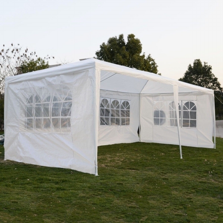 Picture of  CB15390 10 x 20 ft. Outdoor Canopy Tent Heavy Duty Gazebo&#44; White